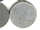 1 forint nyers lapka 1946 és az 1966 közötti időszakból.
